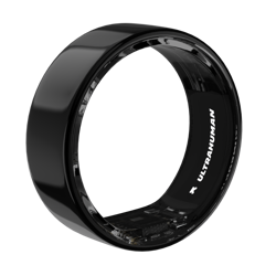 Ultrahuman Ring Air - Smart Ring, Charger, USB Cable / Size-06- Aster_Air_Black