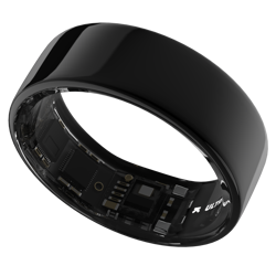 Ultrahuman Ring Air - Smart Ring, Charger, USB Cable / Size-09- Aster_Air_Black