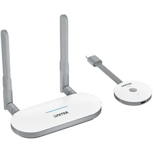 Uni wireless HDMI transmitter and receiver white