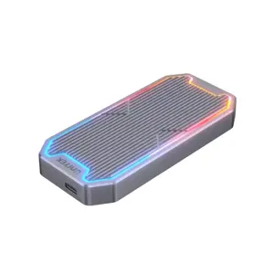 Unitek M.2 SSD NVMe/SATA 10Gbps RGB Enclosure