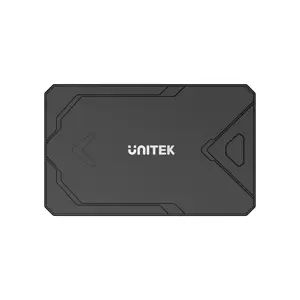 UNITEK S1229CBK01 storage drive enclosure M.2 NVMe & SATA SSD Black