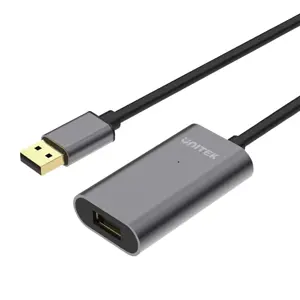 UNITEK Y-271 USB cable USB 2.0 5 m USB A Grey