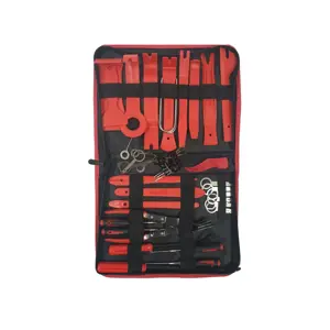 UPHOLSTERY PULLER SET 43PC/SILVER