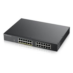 Upravljani Ethernet prekidač ZYXEL GS1900-24EP (Gigabit Ethernet (10/100/1000), Power over Ethernet (PoE), Crna)
