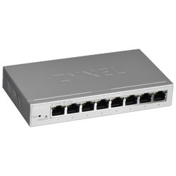 Upravljani gigabitni ethernet ZYXEL GS1200-8 (10/100/1000, Srebrna)