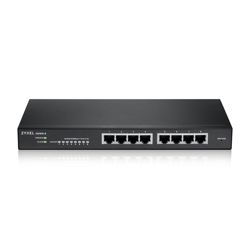 Upravljani gigabitni ethernet ZYXEL GS1915-8 (L2, 10/100/1000, crna)