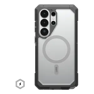 Urban Armor Gear Trooper mobile phone case 17.5 cm (6.9") Cover Transparent, Ash