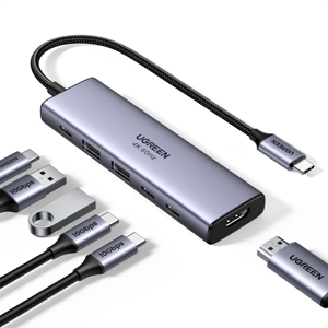 URGREEN 6V1 WORKING WITH 100W PD USB-C Input