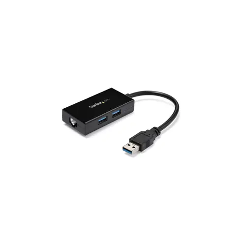 Mrežni Adapter s USB 3.0 hubom STARTECH USB 3.0 NETWORK Adapter + HUB/IN (USB 3.0, mrežni Adapter, hub)