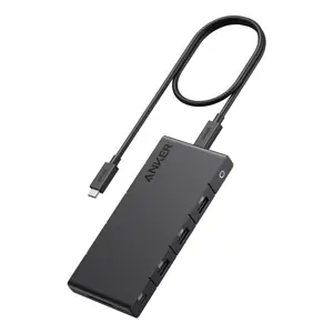 USB-C hub ANKER 364 (10-u-1, Dual 4K HDMI, Ethernet, SD, crni)