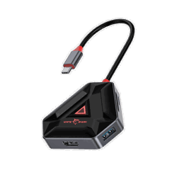 USB hub WHITE SHARK HEXAGON, USB-C, 6 u 1 