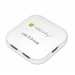 USB hub 3.0 TECHLY 4 PORTS bijeli