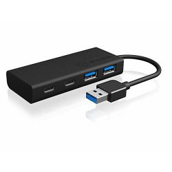 USB HUB ICY BOX IB-HUB1426-U3, 2x USB-C, 2x USB-A