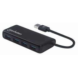 USB hub MANHATTAN USB-A x 4, 