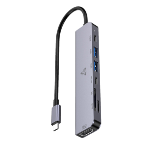 USB hub SBOX H-999 7u1 USB-C