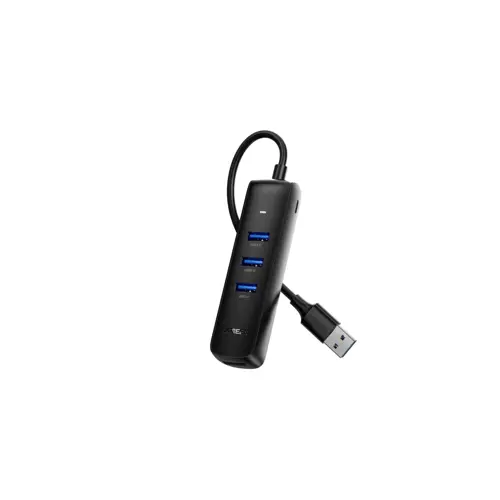 USB HUB UGREEN, USB 3.0 A, 4-portni, crni, 0.25m