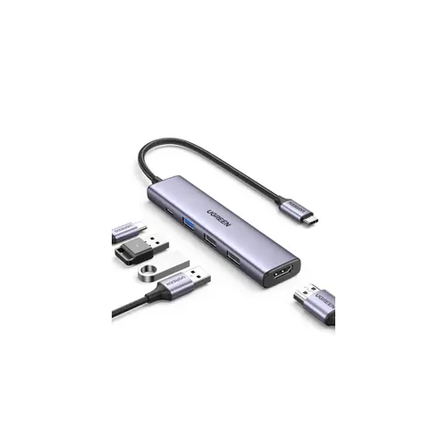 USB HUB UGREEN, USB-C na 3xUSB PD i HDMI