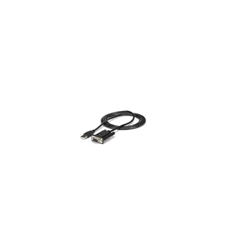USB na serijski RS232 adapter (6 ft / 1,8 m), FTDI DB9 serijski DCE adapter kabel, Null modem, USB 2.0 - TAA