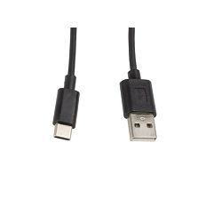 USB kabel LANBERG (2.0 tip-C M-AM, 1 m) crna