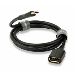 USB kabel QED Connect C(M)-A(F) 0.75m