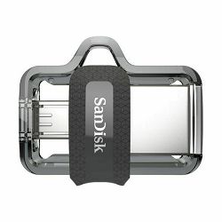 USB memorija SANDISK 128GB Ultra dual drive grey & silver
