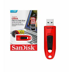 USB memorija SANDISK 64GB ULTRA USB 3.0 crvena