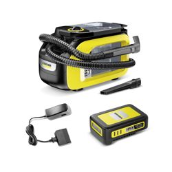Usisavač KÄRCHER SE 3-18 Compact Battery Set (1.2 L, baterijski, bez vrećice, 184 W, za mokro i suho usisavanje)