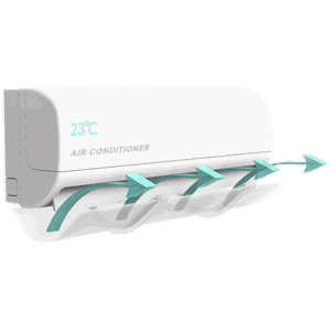 Usmjerivač zraka klime ZED ELECTRONIC, 18.000 do 24.000 BTU - AC DEFLECTOR-1824