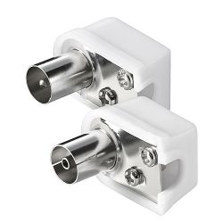 Utikač RF + UTIČNICA RF plastična RF-SET1