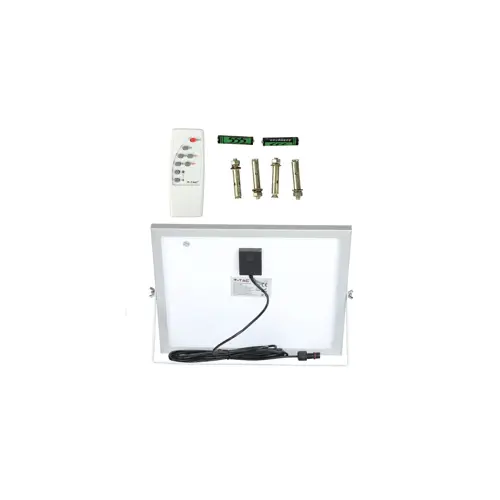 v-tac-16w-black-ip65-solar-led-projector-remote-control-time-84504-wlononwcrdite.webp