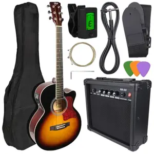 Gitara V-TONE EAG SET SB, elektro akustična + pojačalo