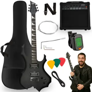 V-TONE EGS 39 MBK gitara elektryczna 4/4 czarny ma