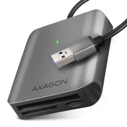 Vanjski čitač kartica AXAGON CRE-S3 (USB-A 3.2 Gen 1, 3-slot, SD/microSD/CF, UHS-II)