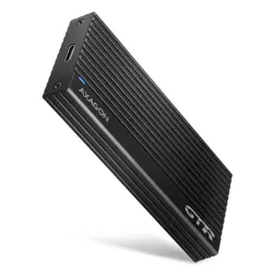Vanjsko kućište za SSD AXAGON EEM2-GTR (Crno, za M.2 SSD, USB-C 3.2 Gen 2)