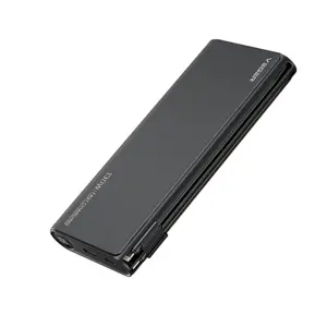 VEGER portable battery TC130 25000 mAh, black.