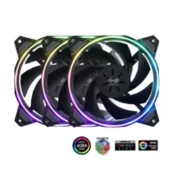 Ventilator za kućište, INWIN, Sirius Loop X3 (120mm, set od 3, RGB)