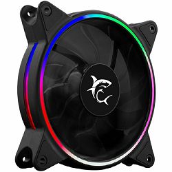 Ventilator za kućište WHITE SHARK 1250-02B-F Gravity, 120mm, RGB crni