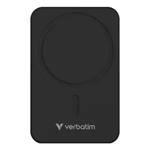 Verbatim Charge 'n' Go Essentials Power Bank Magnetic Wireless 20000 mAh Black