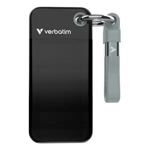 Verbatim Pocket SSD USB 3.2 Gen 2 2TB Black/Grey