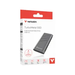 Verbatim TurboMetal 4TB SSD USB4 , R3700/W3600 MB/s