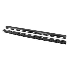 Vertical cable organizer for standing cabinets 47U (FF01 + FF02) 2 pieces black LANBERG