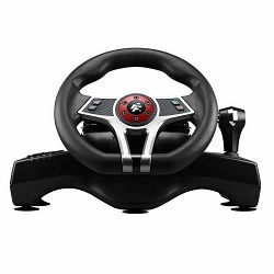 Volan HURRICANE FLASHFIRE F106 za PS5, PS4, PS3 i PC, 2 pedale + mjenjač