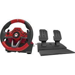Volan za NINTENDO Switch HORI Pro Deluxe crveni NSW-228U 