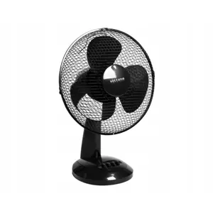 VOLTENO DESK FAN BLACK 30cm