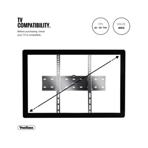 vonhaus-26-55-3939-tilting-tv-wall-bracket-up-to-40kg-13237-e0014902.webp