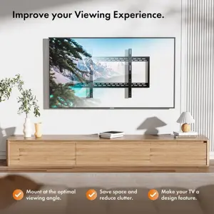 VonHaus 60-100 &#39;&#39; fixed TV wall mount up to 100kg