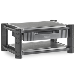 Vonhaus adjustable stand for monitor with drawer