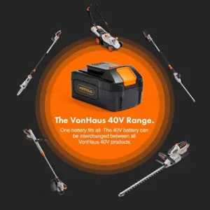 VonHaus Battery 40V - lithium-ion battery 2Ah