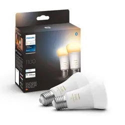 WA 11W A60 E27 2pcs pack | E27 | 11 W | Warm to cool white 2200K-6500K | Bluetooth and Zigbee