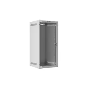 WALL-HUNG RACK CABINET 10" 12U 280X310 GREY GLASS DOOR LANBERG (FLAT PACK)